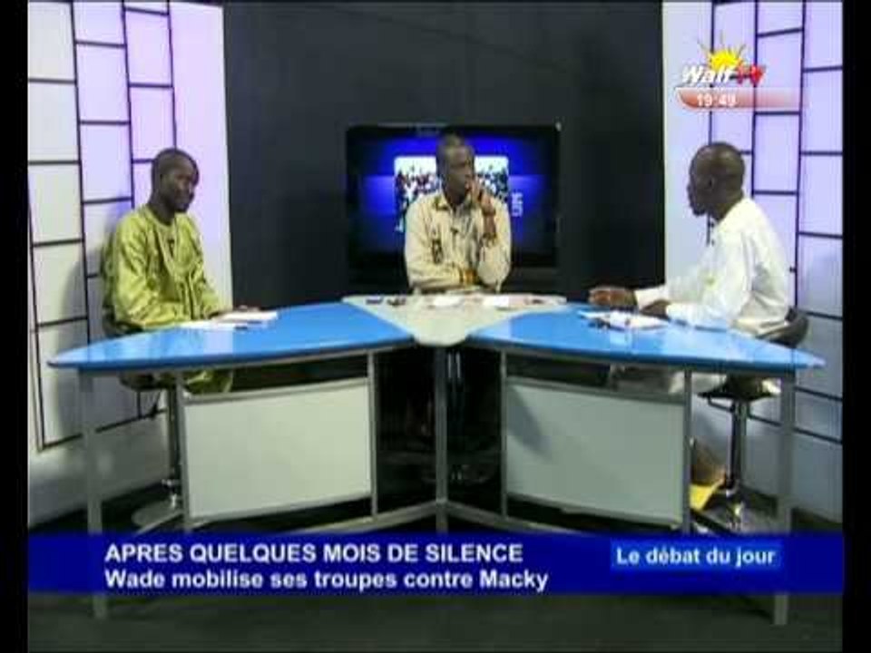 DEBAT DU JOUR du 22-10-2014  APRES QUELQUES MOIS DE SILENCE :Wade mobilise ses troupes contre Macky