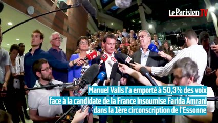 Législatives : Valls annonce sa victoire, sa rivale conteste