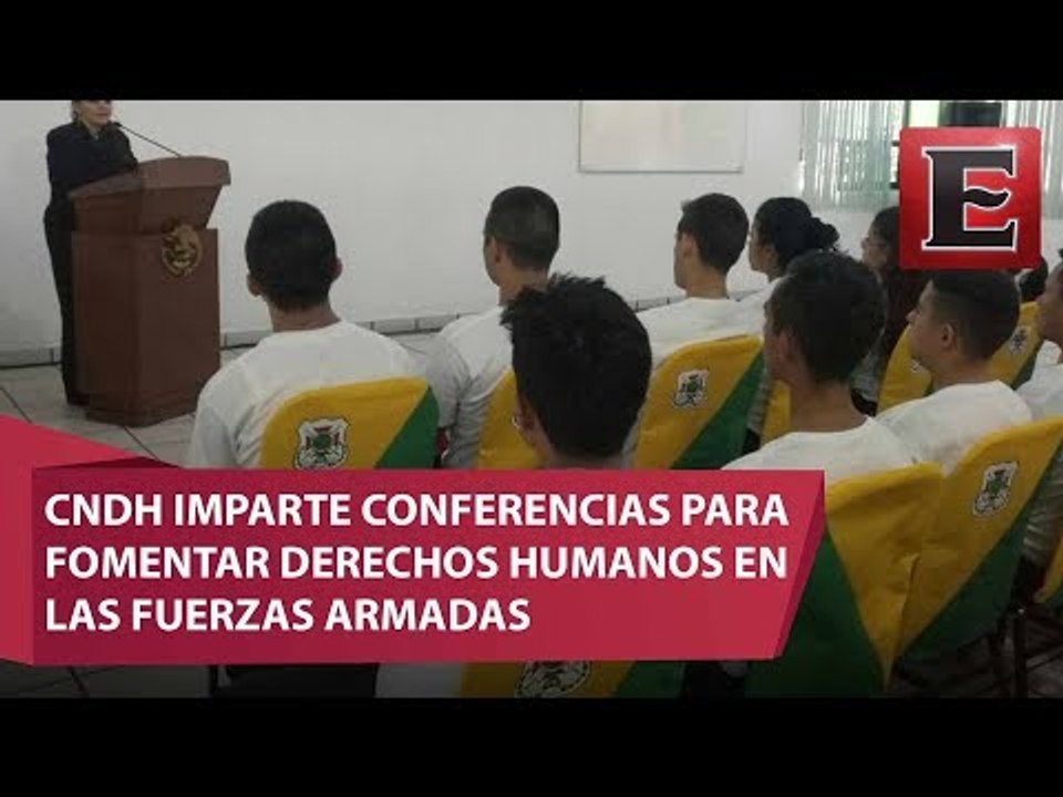 CNDH imparte conferencia de derechos humanos de las mujeres
