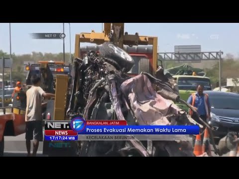 Satu orang tewas akibat kecelakaan beruntun di pintu tol Suramadu - NET17