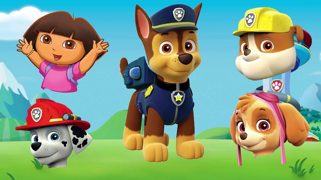 Wrong Heads Paw Patrol Spiderman Superheroes Finger Family Nursery Rhymes and Toy Surprise
