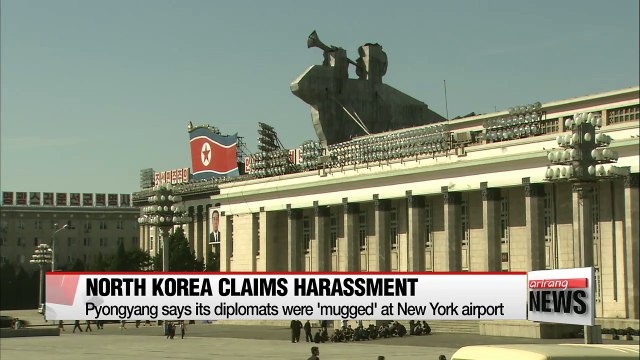 North Korea says its diplomats were 'mugged' at New York airport