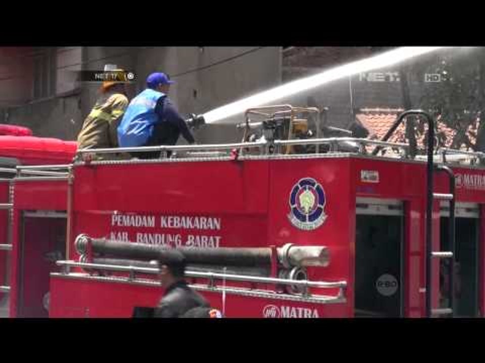 Pabrik Karpet di Bandung Hangus Terbakar -NET17