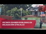 Vecinos se quejan de problemas de drogadicción en Iztacalco