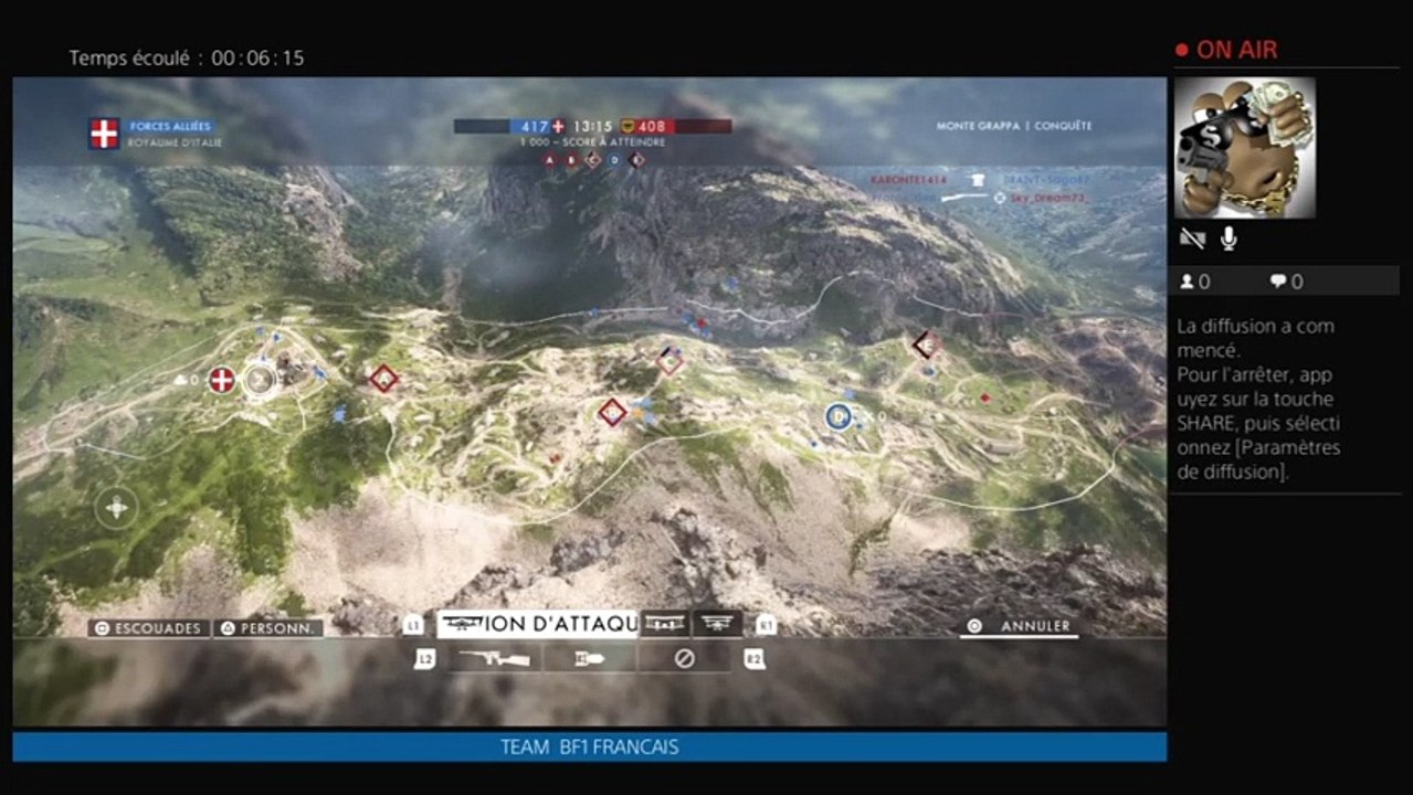 Diffusion PS4 en direct de oild69008