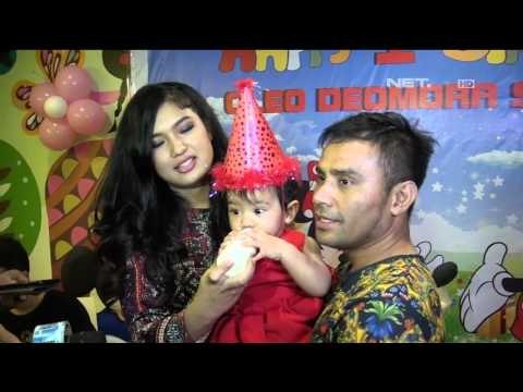 Judika dan Duma Riris Rayakan Ulang Tahun Anak Pertama