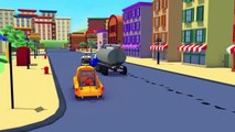 Tom la Dépanneuse et le Pick-up à Car City _ Voitures et camions dessins animés pour les enfant