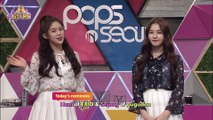[Pops in Seoul] EXID Hani vs GUGUDAN Sejung(EXID 하니 vs 구구단 세정) _ Battle of idol