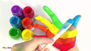 Learn Colors for Children Body Paint Finger F