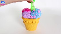 PLAY FOAM ICE CREAM Surprises - Disney Frozen Foam Clay Ice Cream S