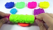 PEPPA PIG Play Doh Hello Kitty Milk Bottle Molds Fun & Creative for Kids Compilation Pla