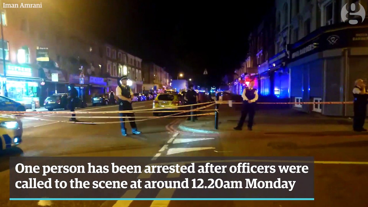 Van hits mosque in London