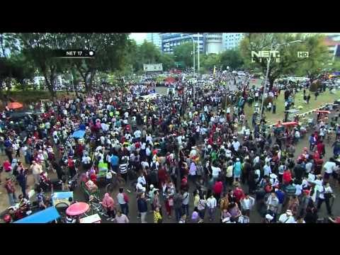 Live Suasana Pesta Rakyat di Monas -NET17