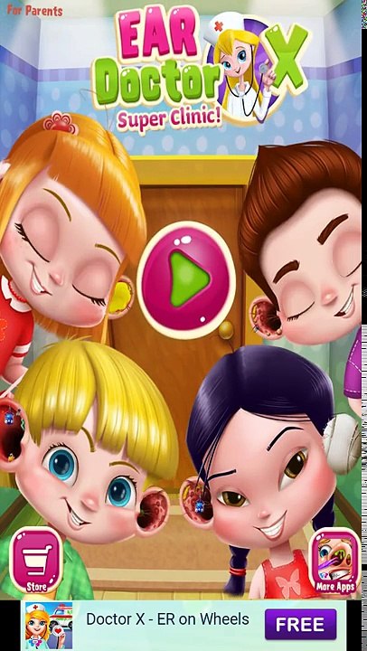 Андроид андроид программы Лучший Лучший доктор ухо бесплатно Игры Дети Дети ... кино Супер большой икс tabtale