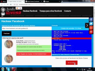 PERFIL DE FACEBOOK HACKEADO
