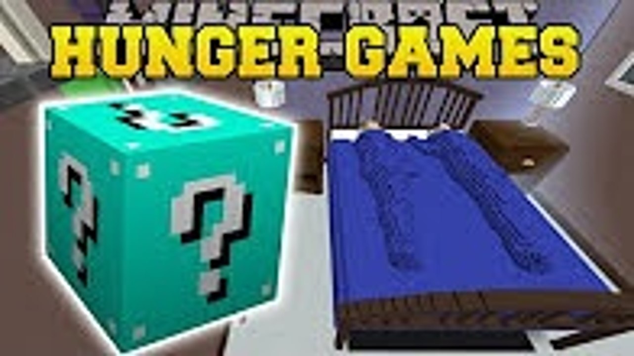 PopularMMOs Minecraft׃ GIANT BED HUNGER GAMES...