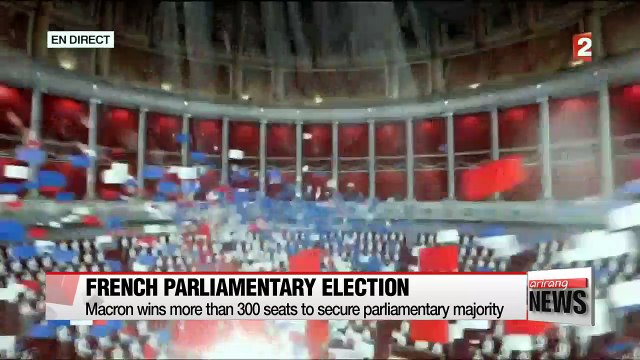 Macron wins strong parliamentary majority: exit polls