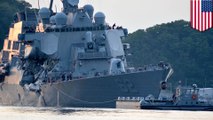 Bodies of sailors found in flooded compartments on USS Fitzgerald