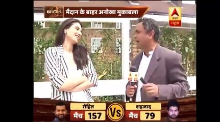 Zainab Abbas Takes Class Of Indian Reporter.