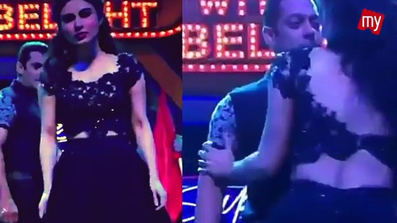 OMG! Mouni Roy openly kisses Bollywood Star Salman Khan - Full HD Video Exclusive