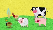 Finger Family ng Farm Animals _ Animals Finger Family Song _ Nursery Rhymes for C