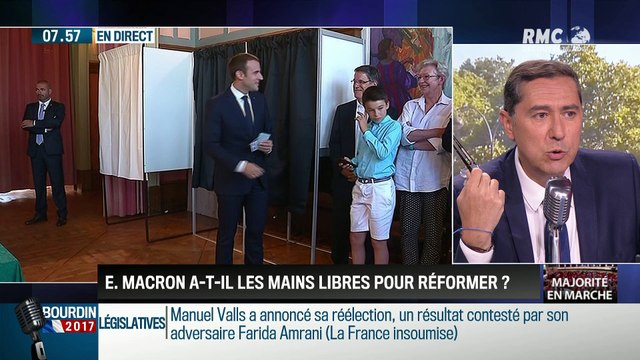 Brunet & Neumann : Emmanuel Macron a-t-il les mains libres pour réformer ? - 19/06