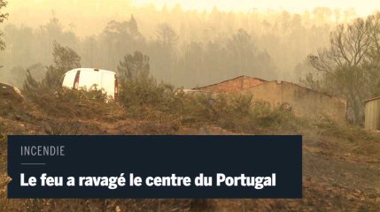 Le feu ravage toujours le centre du Portugal