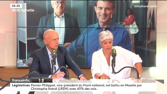 Preuves d'irrégularités à Évry ? Pour le moment non. Je me félicite que Valls ait été élu Collomb