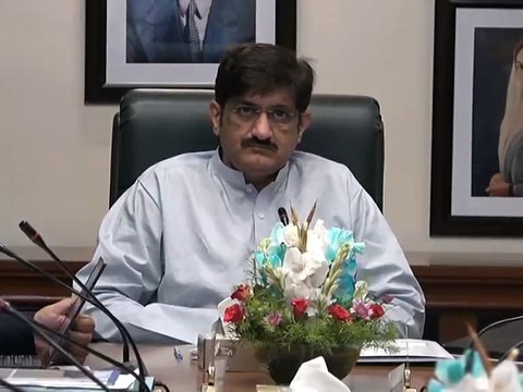 SindhCM SyedMuradAliShah presides over a meeting regarding pre-monsoon flood preparation and disaster risk management