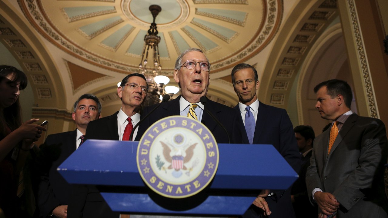 Senate Republicans debate health-care reform in secrecy, flipping the script on Democrats