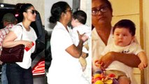 Taimur Ali Khan's Day Out With Kareena Kapoor  Kareena Kapoor And Taimur TWIN In White