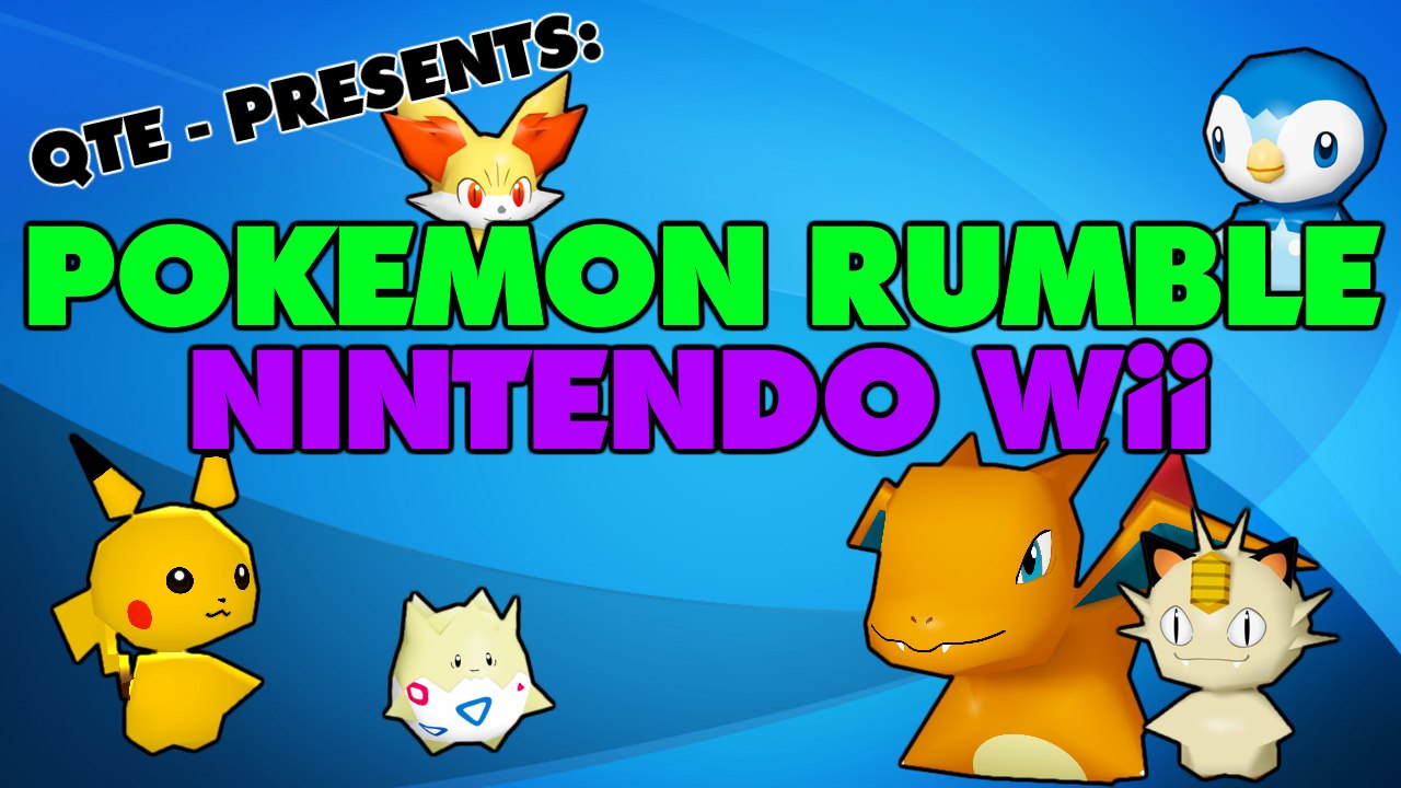 Windy Prairie Run - Pokemon Rumble - Wii