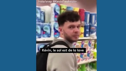 "The floor is lava", le nouveau challenge à la mode