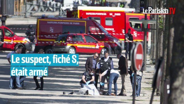 Champs-Elysées : un conducteur, fiché S, fonce sur un fourgon de la gendarmerie