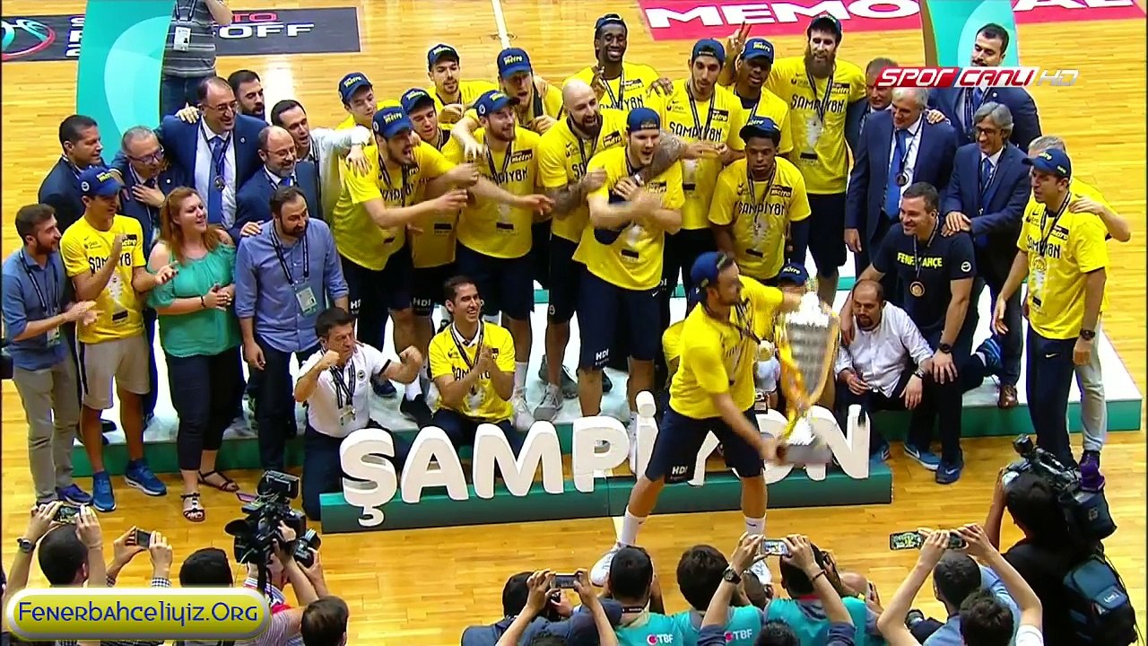 Spor Toto Basketbol Süper Ligi 2016-17 Sezonu Şampiyonu Fenerbahçe!