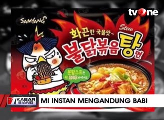 BPOM Cabut Izin Importir Mi Instan Haram dari Korea