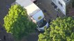 Aerial footage shows white van used by Finsbury Park attack suspect