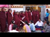 Celebrating young monks' passing exams in Inlay Lake