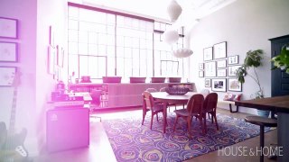 Interior Design — Cool & Colorful Toronto Loft Makeover