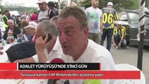 Adalet Yürüyüşü'ne katılan CHP'li vekillerden açıklama