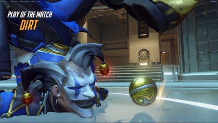 Overwatch: When you haven't gotten POTG in a while, but you have to let the enemy Lucio finish his turn first