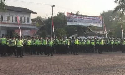Apel Pengamanan Libatkan 500.000 Aparat Gabungan di Bandung