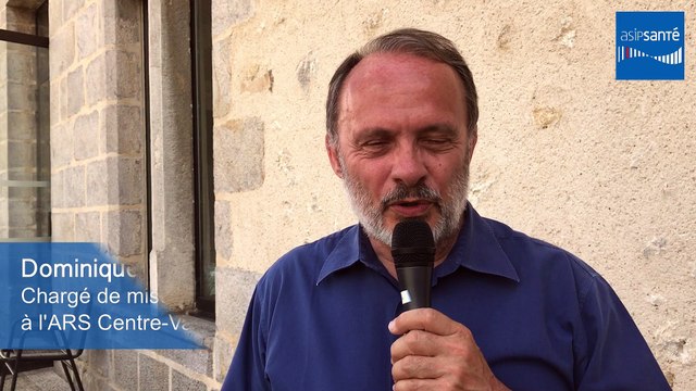 Séminaire Communauté e-Santé - Interview Dominique Pierre (Chargé de mission SI santé - ARS Centre-Val de Loire)