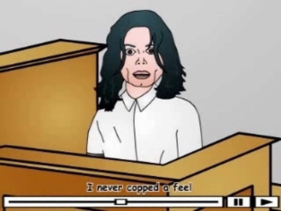 Funny Clips - Micheal Jackson - Never Copped a Feel