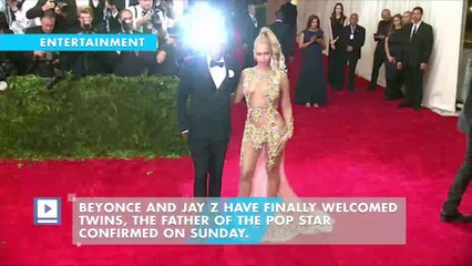 Beyonce and Jay Z finally welcome twins!