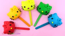Play Doh Hello Kitty Lollipops Finger Family Song Nursery Rhyme
