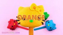 Play Doh Hello Kitty Lollipops Finger Family Song Nursery Rhymes Learn Colors-0