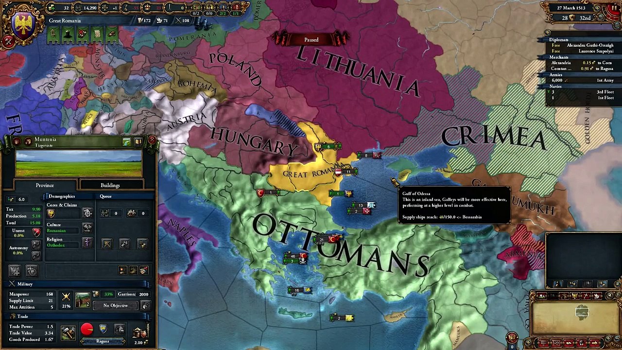 THE GREAT ROMANIA! Let's play: Europa Universalis 4 El Dorado #11