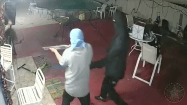 Homeowner Fends Off Armed Burglars With Machete