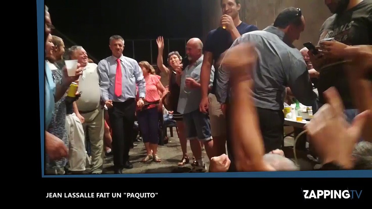 Jean Lassalle fait "un paquito" pour fêter sa victoire aux Législatives (vidéo)